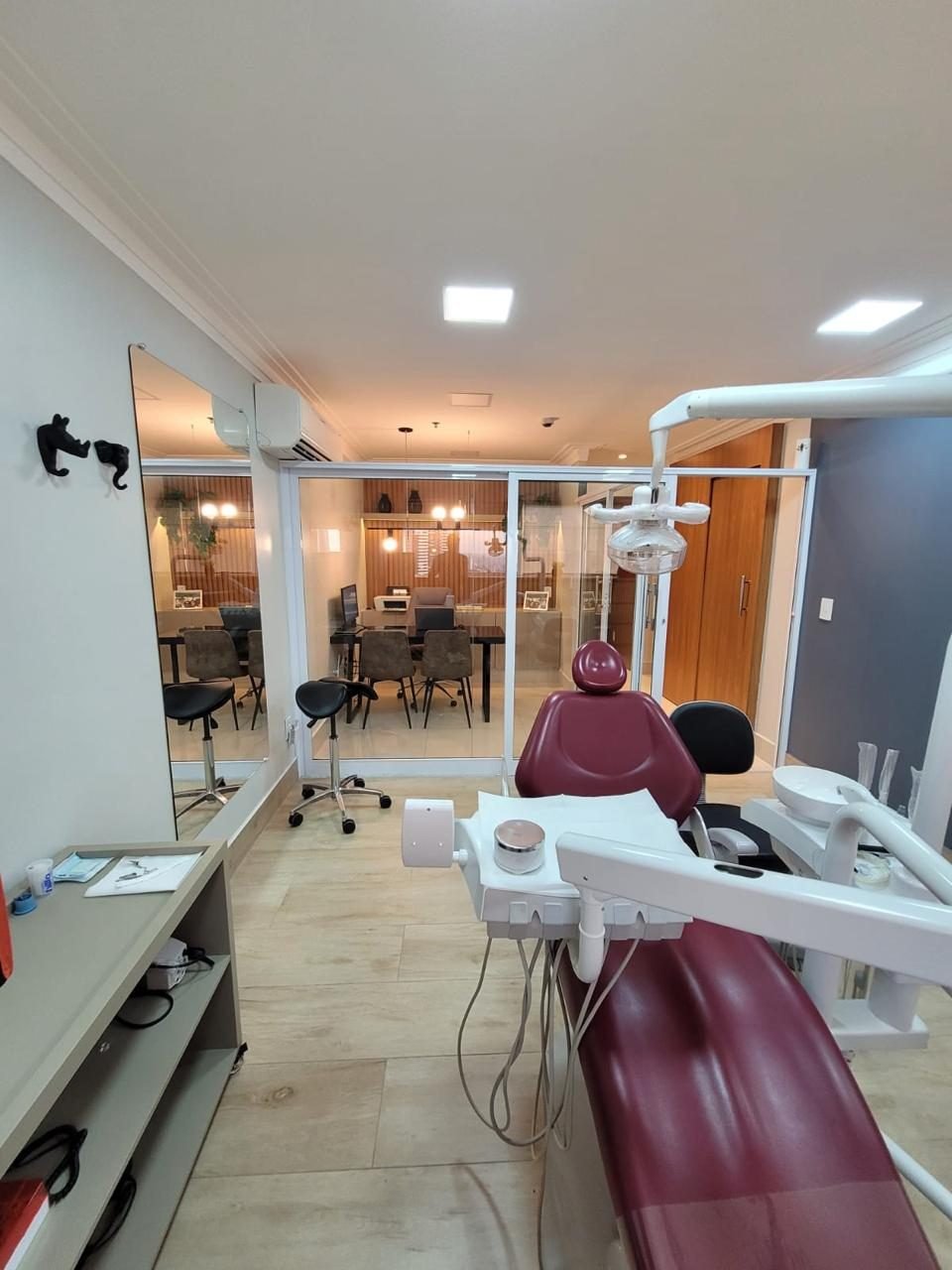 Sala de atendimento da Clínica Dr. Wiler
