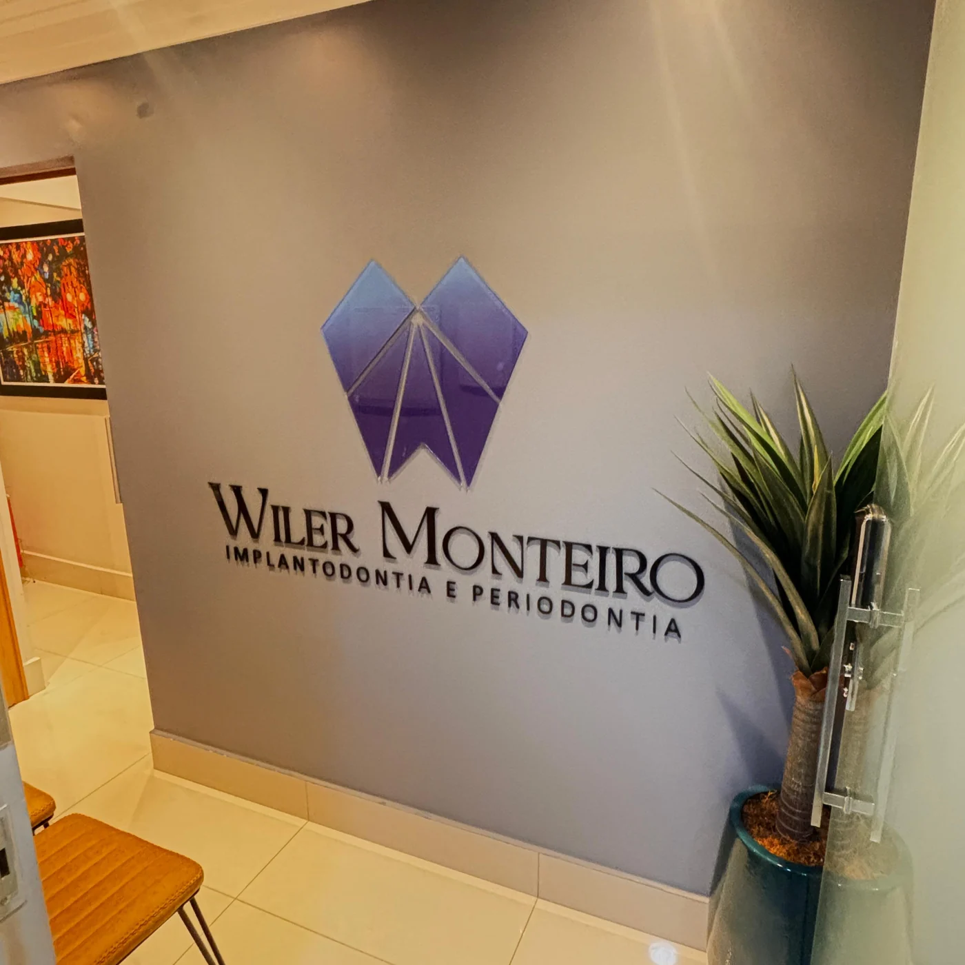 Recepção da Clínica Dr. Wiler Monteiro